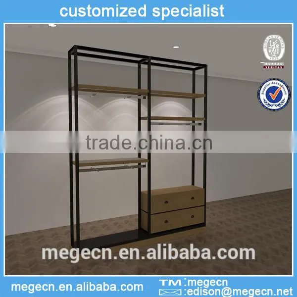 Slatwall Wooden Showcase Display Cabinet photo-4