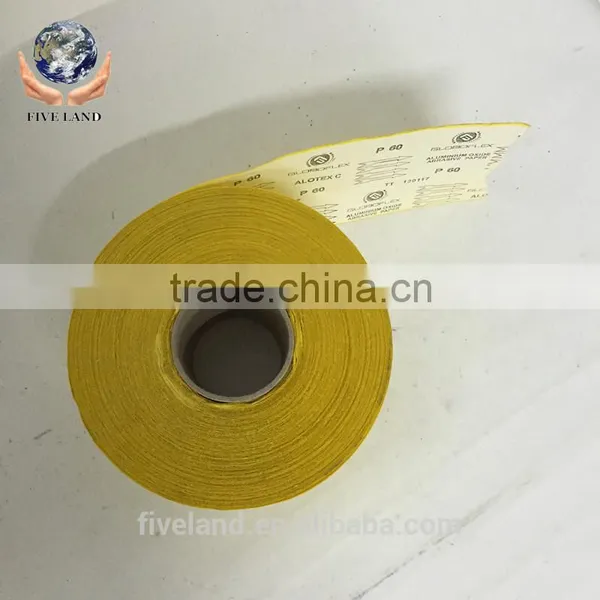 Various Size Aluminium Oxide Glass Sand Abrasive Sandpaper Rolls for Polishing Metal or Wood photo-2