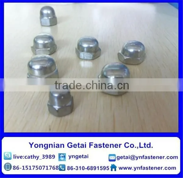 DIN 1587 Hexagon Cap Nuts M3-M24 Galvanized photo-5