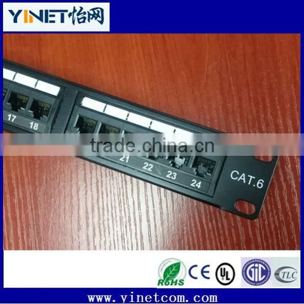 Hot Sale Amp Cat5e 24 48 Port Krone Patch Cat6 Cable Panel photo-5