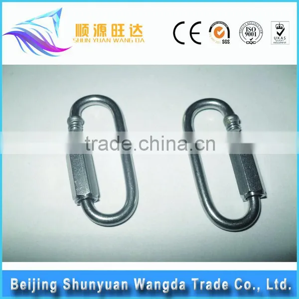 Customized Promotional Gift Locking Aluminum Carabiner Metal Carabiner Hook photo-2