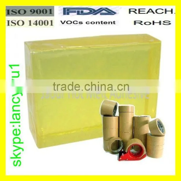 Supply High Quality Hot Melt Adhesive China for Kraft Tape
