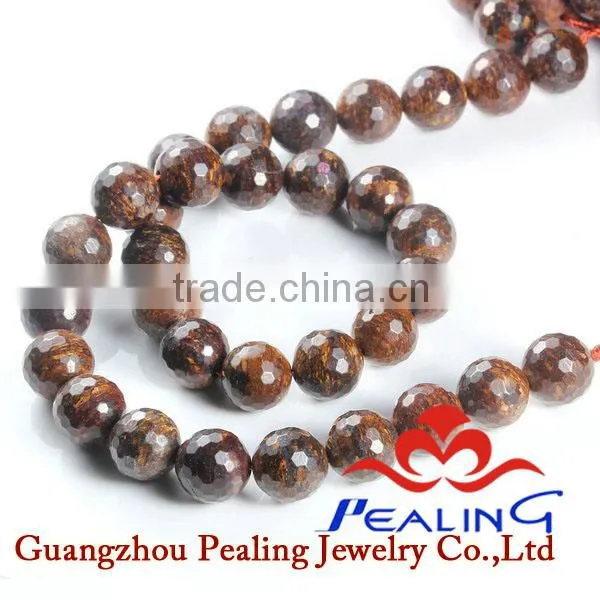 Loose Vintage Gemstone Beads Bronzitite Gemstone Beads