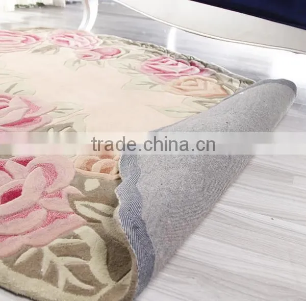 Flower Shaped Carpet Rug photo-2