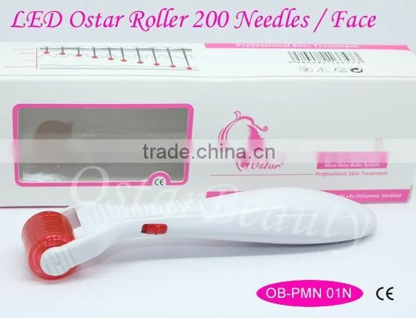 Photon Derma Roller With Titanium Needle and 4 Colors LED Gene Biology Light photo-3