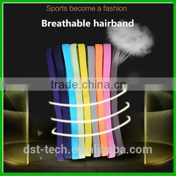 Wholesale High Quality Running High Elastic Headband Yoga Sport Head Band photo-6