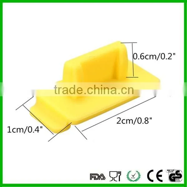 Wholesale Silicone Colorful Dust-proof Rubber Usb Plug for Mac Laptop Usb Plug photo-3