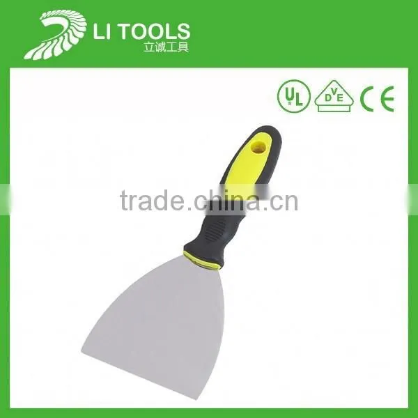 Hot Selling Wood Handle Plastic Scraper Putty Knife photo-2