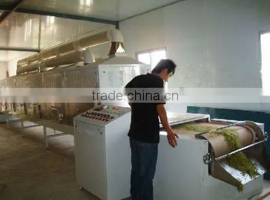 Microwave Dried Herb Tunnel Sterilizer /Conveyor Herb Sterilization Machine/Herb Sterilizer Machine