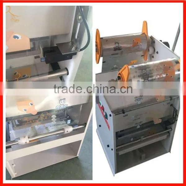 Plastic Cup Sealing Machine for Plastic Cup / Bowl / Paper Cup photo-3
