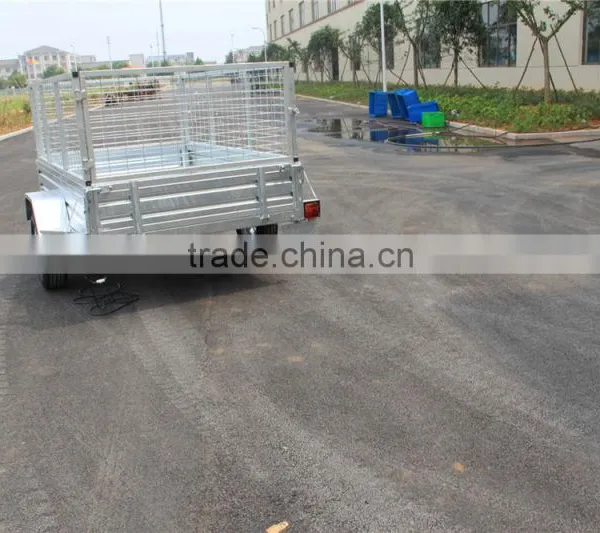 Hot Sale !!!!ATV 6x4 Hot Dipped Galvanized Cage Trailer;box Trailer;tipping Trailer;car Trailer;atv Trailer photo-2