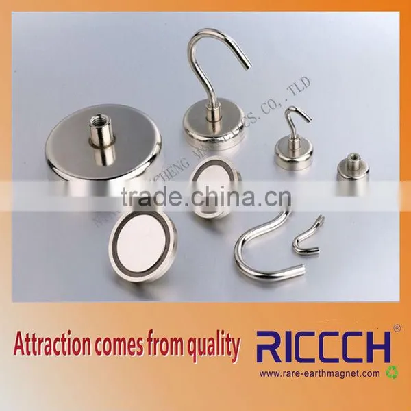 High Performance Internally Threaded Pin NdFeB Magnet