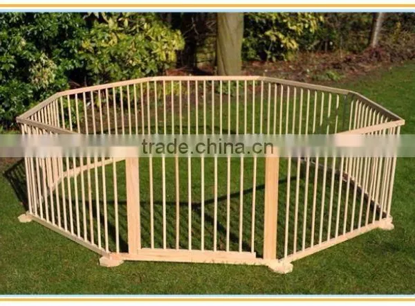 Environmental Wooden Baby Playpen for European Standard photo-6