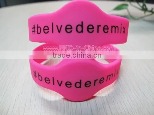Printable HF RFID Customized Silicone Wristbands With Low Factory Price photo-6