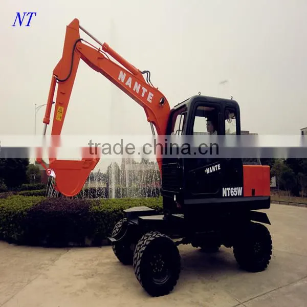 Nante Mini Wheel Excavator