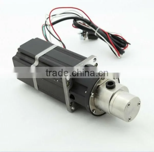 Magnetic Drive High Pressure Small Oil Pump (DC Brushless Motor, Controller Build-in) photo-2