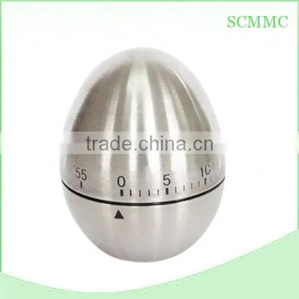 Stainless steel small mechanical timer/minute mechanical timer