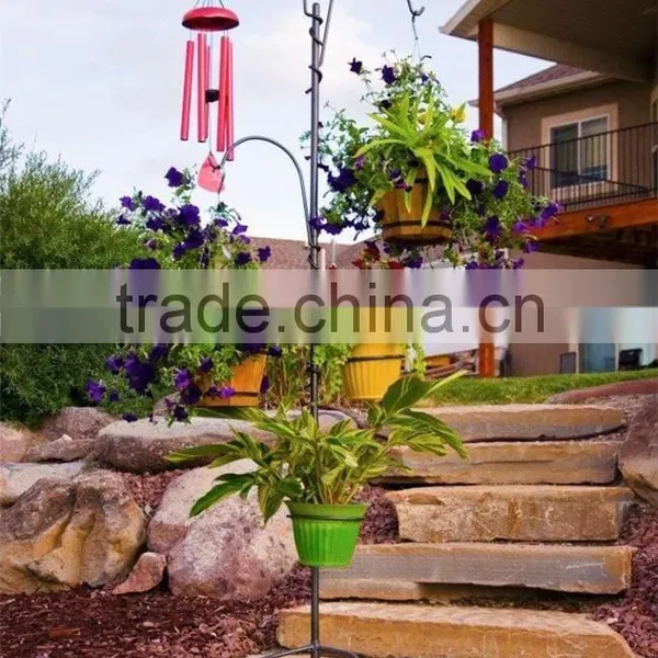 Outdoor Indoor Yard Metal Flower Stand Tree Hanging Butler Garden System photo-3