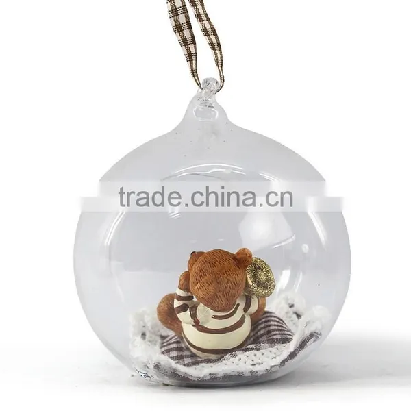 2016 Cheap Christmas Hanging Glass Ornaments photo-3