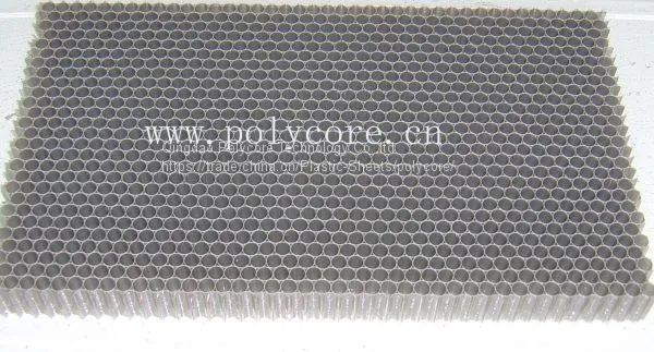Polycarbonate Honeycomb Act as Air Flow in Commercial Refrigeration Display Showcase photo-5