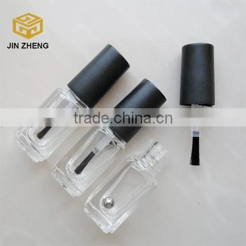 5ml 10ml Tempered Glass Nail Polish Bottles With Agitator Mixing Balls photo-2