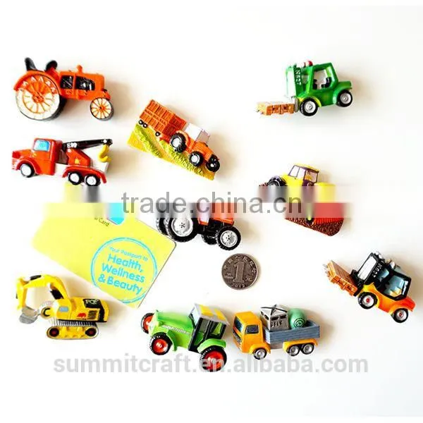 Resin Mini 3d Car Shaped Fridge Magnet photo-2