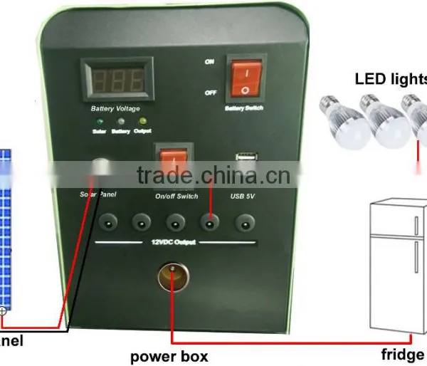 50L Solar Powered Household DC Compressor Upright Fridge photo-2