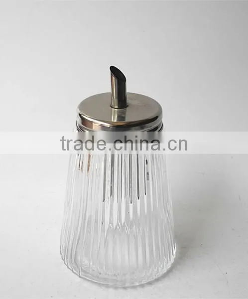 Kitchenware Glass Condiment Flavour Container With Tube Cap photo-3