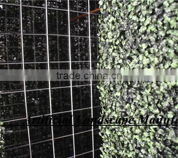 SAS016013 Artificial Boxwood Wall,Iron Plastic Boxwood Fence photo-2