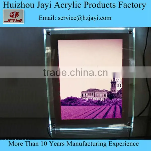 Wholesale Custom Handmade Acrylic LED Photo Frame photo-2