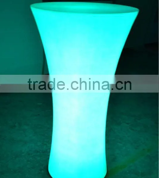 modern cafe tables/led cafe table