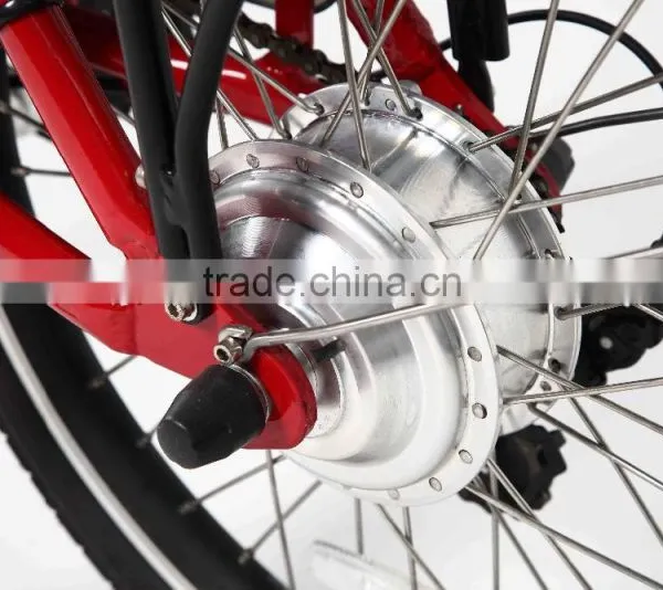 High Quality 20inch Electric Bicycle for Girls Folding Electric Bike With Lithium Battery photo-4