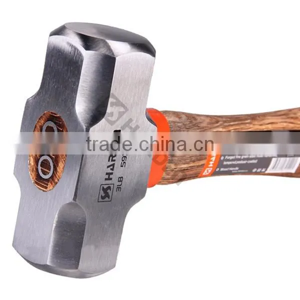 Professional Sledge Stoning Hammer With Oak Wood Handle photo-4