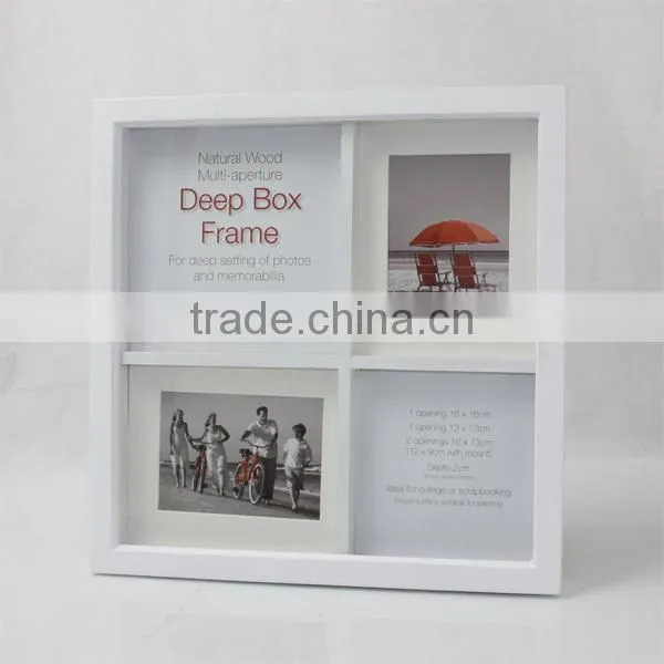 2015 Funny Custom Photo Frame for Decorative,fashion Wooden Photo Frame,Wholesale Wooden Toy Photo Picture Frame W09A010 photo-3