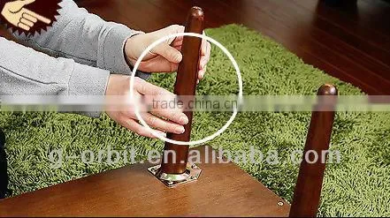 2015 Furniture Mdf Wooden/tempered Glass Coffee Table photo-3