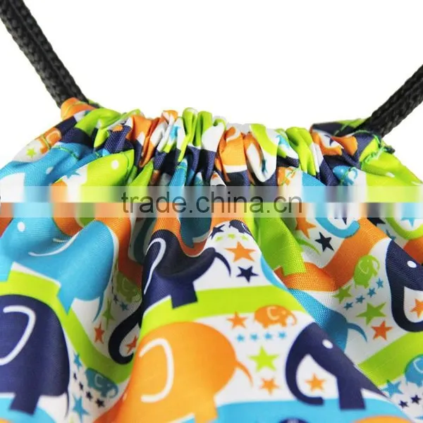 Promotional New Recycle Factory Drawstring Nylon Sack Pack photo-4