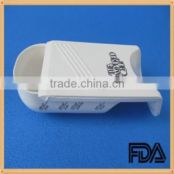 Hot Sale Elegant Adjustable Plastic Measuring Scoop, OEM Plastic Measuring Scoop Shenzhen Maker photo-2