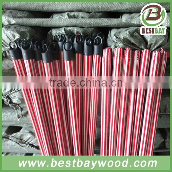 120*2.2cm PVC Coated Wooden Broom Handle photo-3