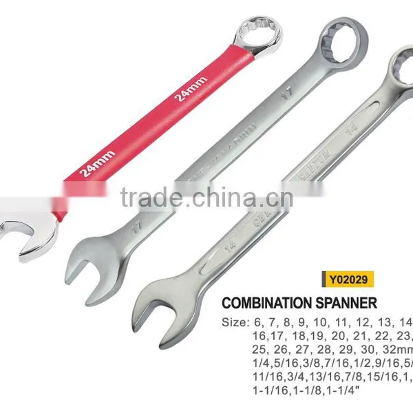 Y02029 Mirror Polished Combination Spanner