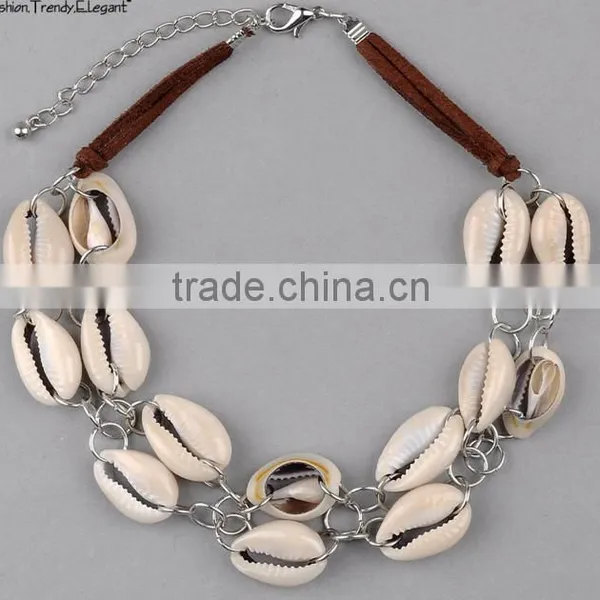 Fashion Tooth Charm Wooden Beads Necklace Diy Wooden Beads Tooth Charms Choker Necklace for Valentine's Gifts photo-5