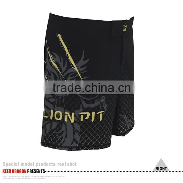 High Quality Custom Desgin Sublimated Print Fight Mma Shorts photo-5