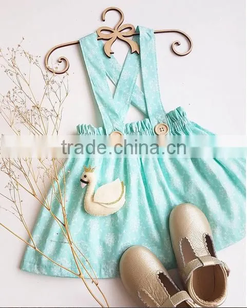 New Design Baby Girl Dress Flower Printed Kids Summer Wholesale Children's Clothing photo-5