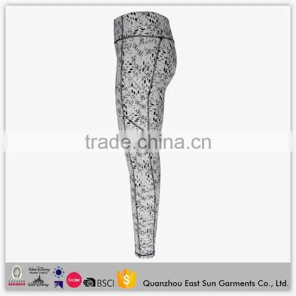 OEM Best Quality Running High Resilient Custom Soft Sex Yoga Slim Women Sports Tight Wholesale Leggings photo-3