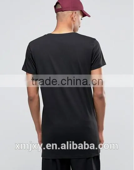 2016 New Design Mens Long Shirt High Quality Custom Short Sleeve photo-2
