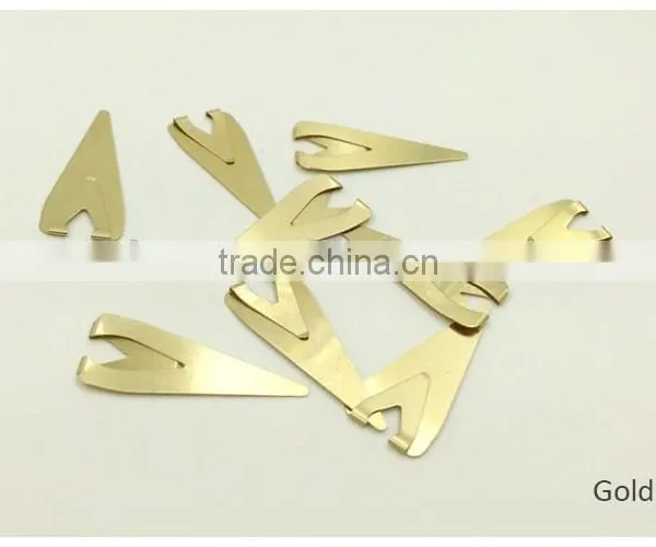 10*25mm Rose Gold /gold /silver Metal Bookmarker photo-2