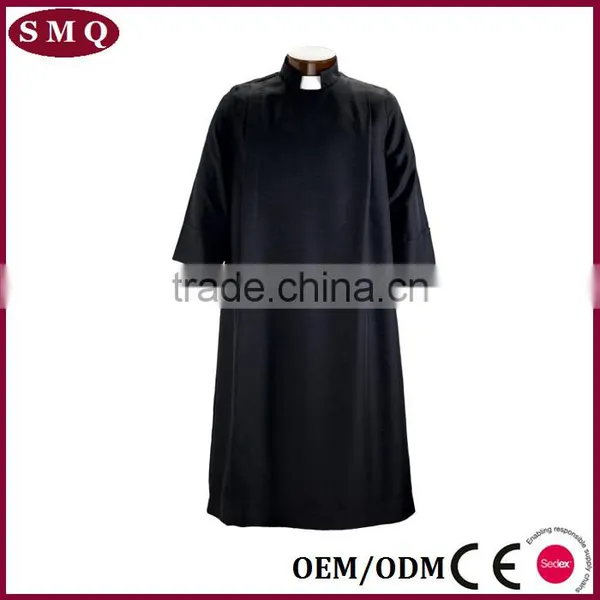 Cassock Tab Collar Jesuit Style Cassock photo-6