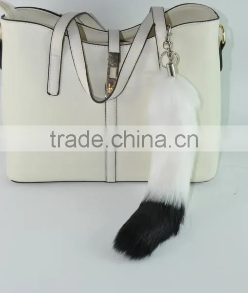 Wholesale Supply of Simulation Hair Tail Tail Coat Tail Coat High-grade Artificial Fur Fox Tail photo-4