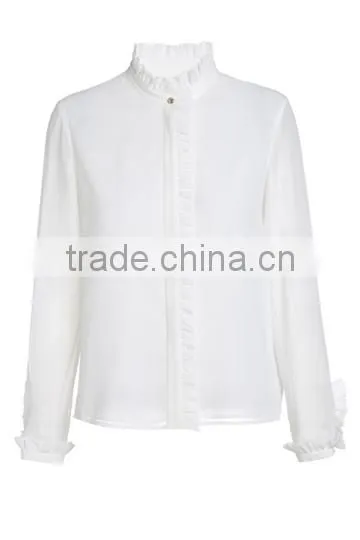 Latest Women Images of Chiffon Ladies Fancy Tops photo-5
