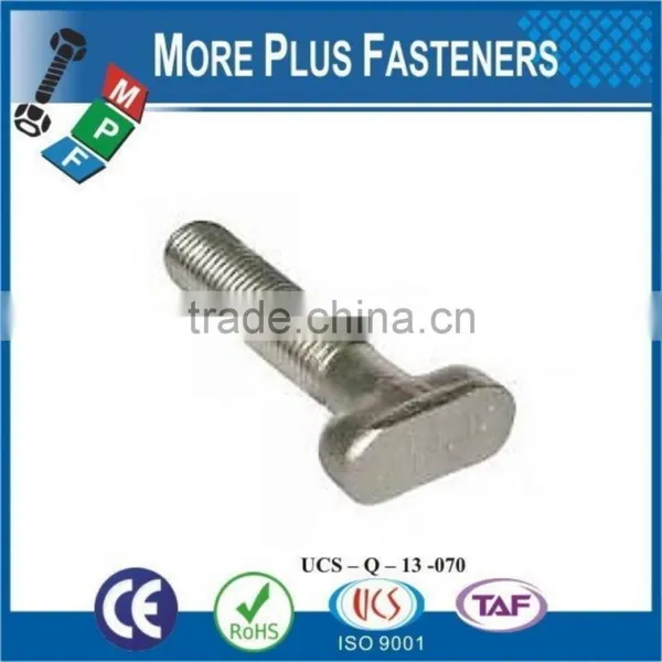 Made In Taiwan Metric Stainless Steel Zinc Plated T Bolt photo-4