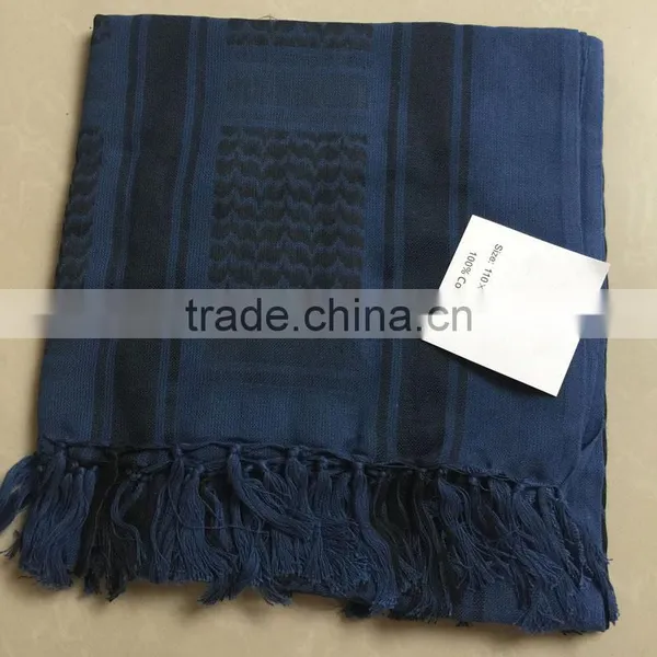 Hign Quality Fashion Shemagh Arab Men Scarf Military Army Cotton photo-2